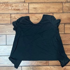 Lululemon tie back shirt